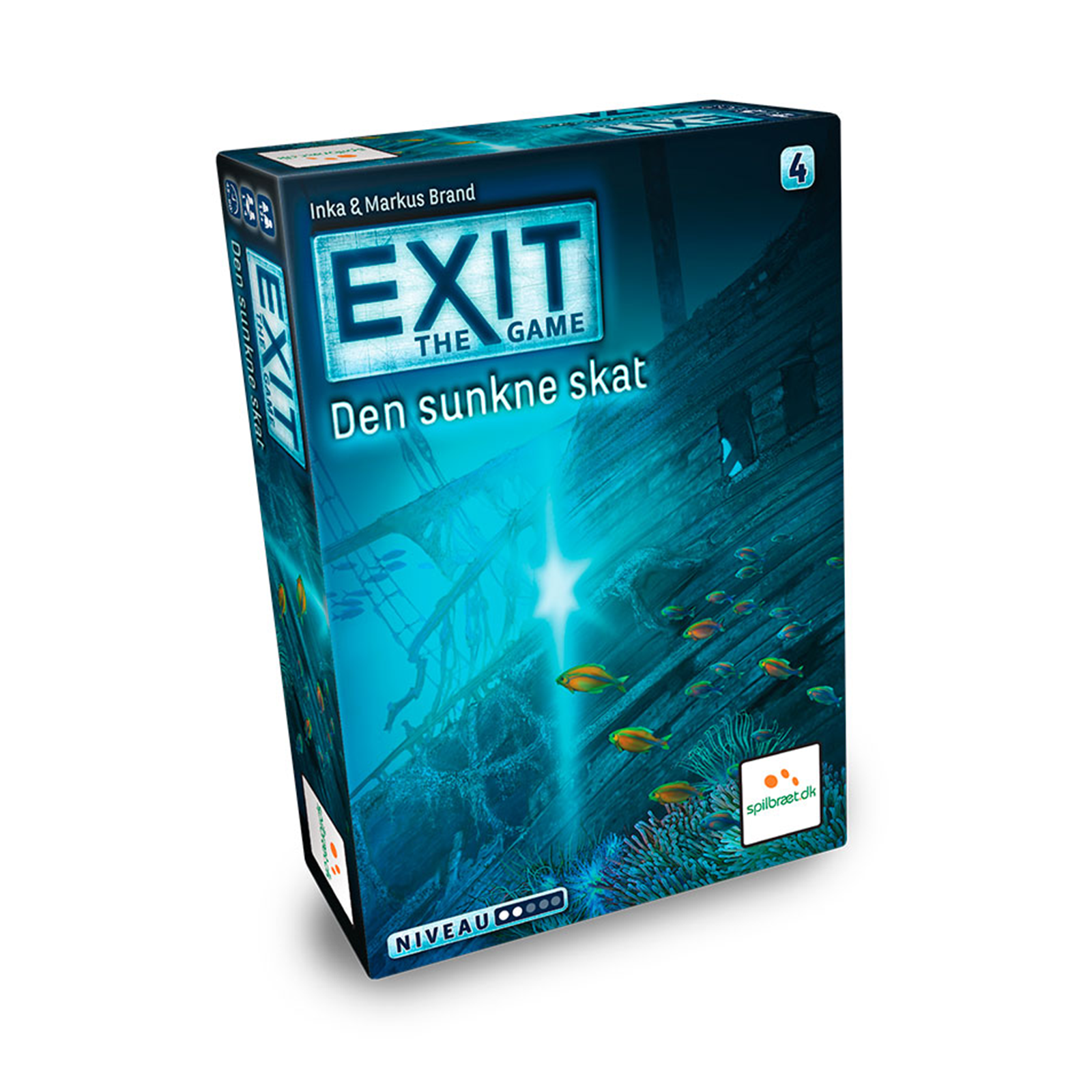 EXIT 4 - Sunkne Skat - Spil - Hurtig Levering