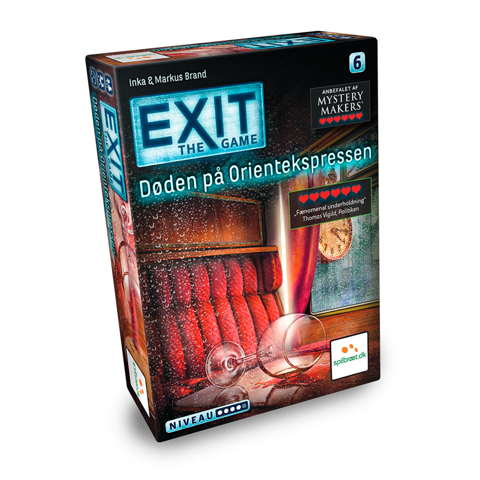 EXIT 6 - Døden På Orientekspressen Køb billigt hos Lad Spille