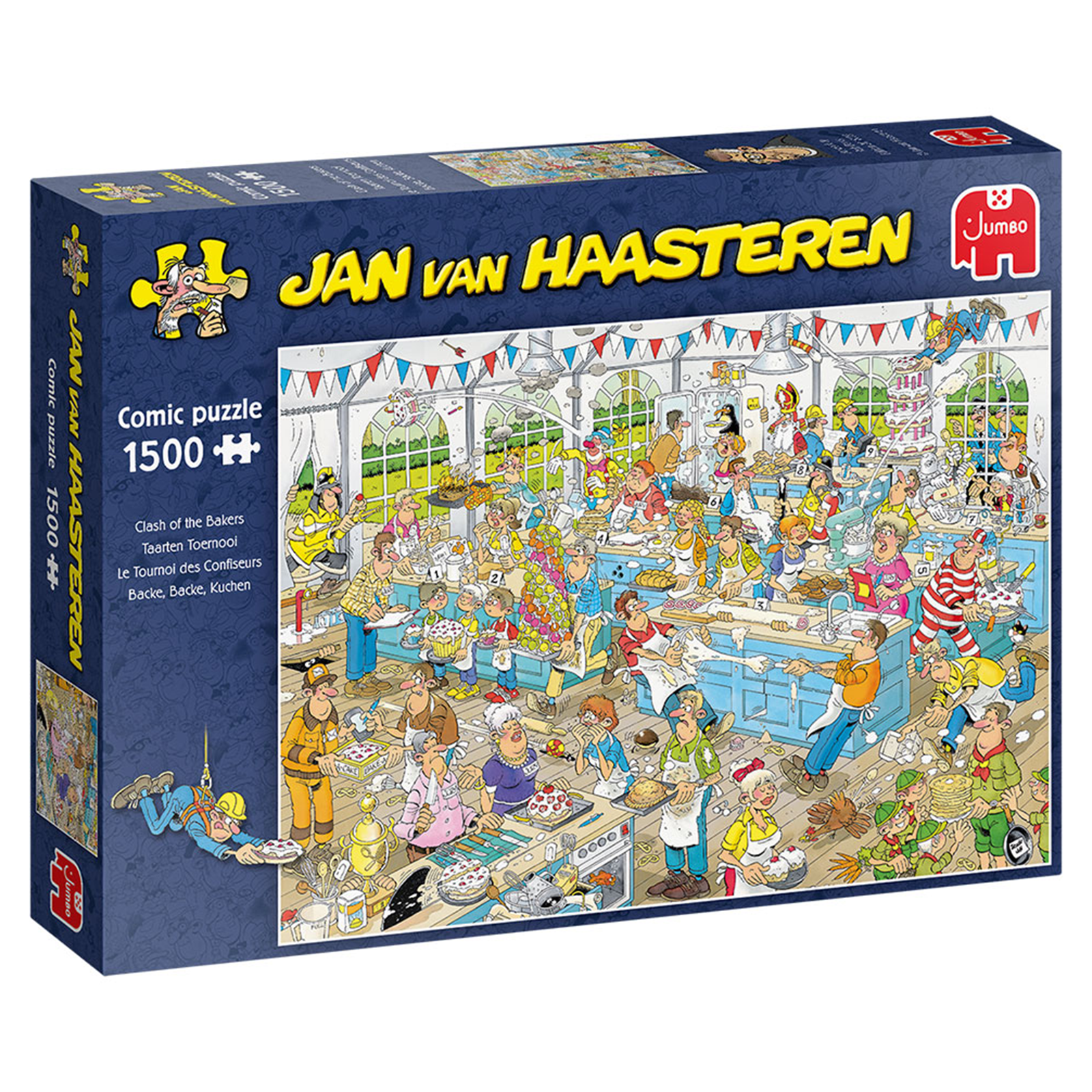 Se Jan van Haasteren - Bagedysten (1500 brikker) hos Lad-os-Spille.dk