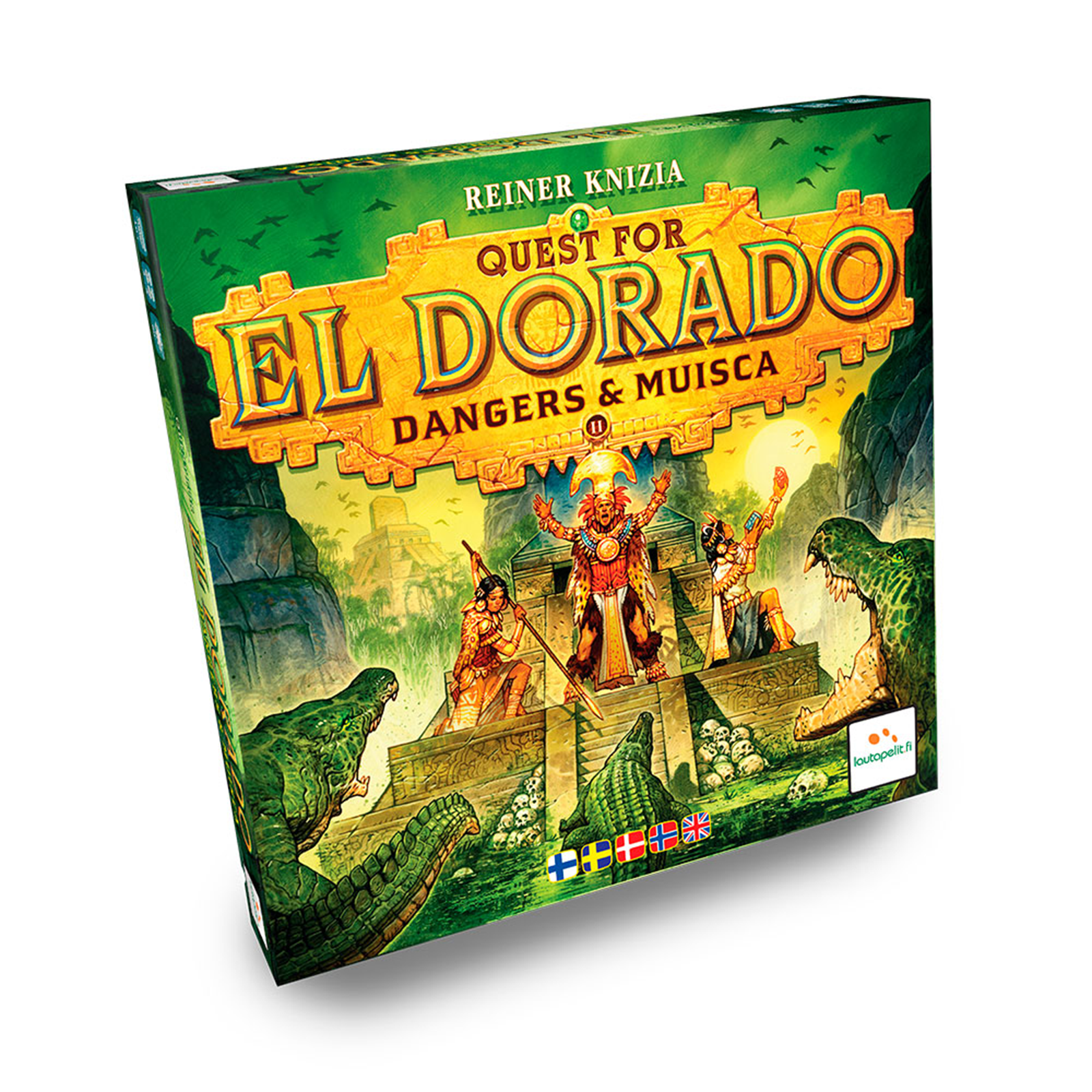 Se Quest for El Dorado - Dangers & Musica hos Lad-os-Spille.dk