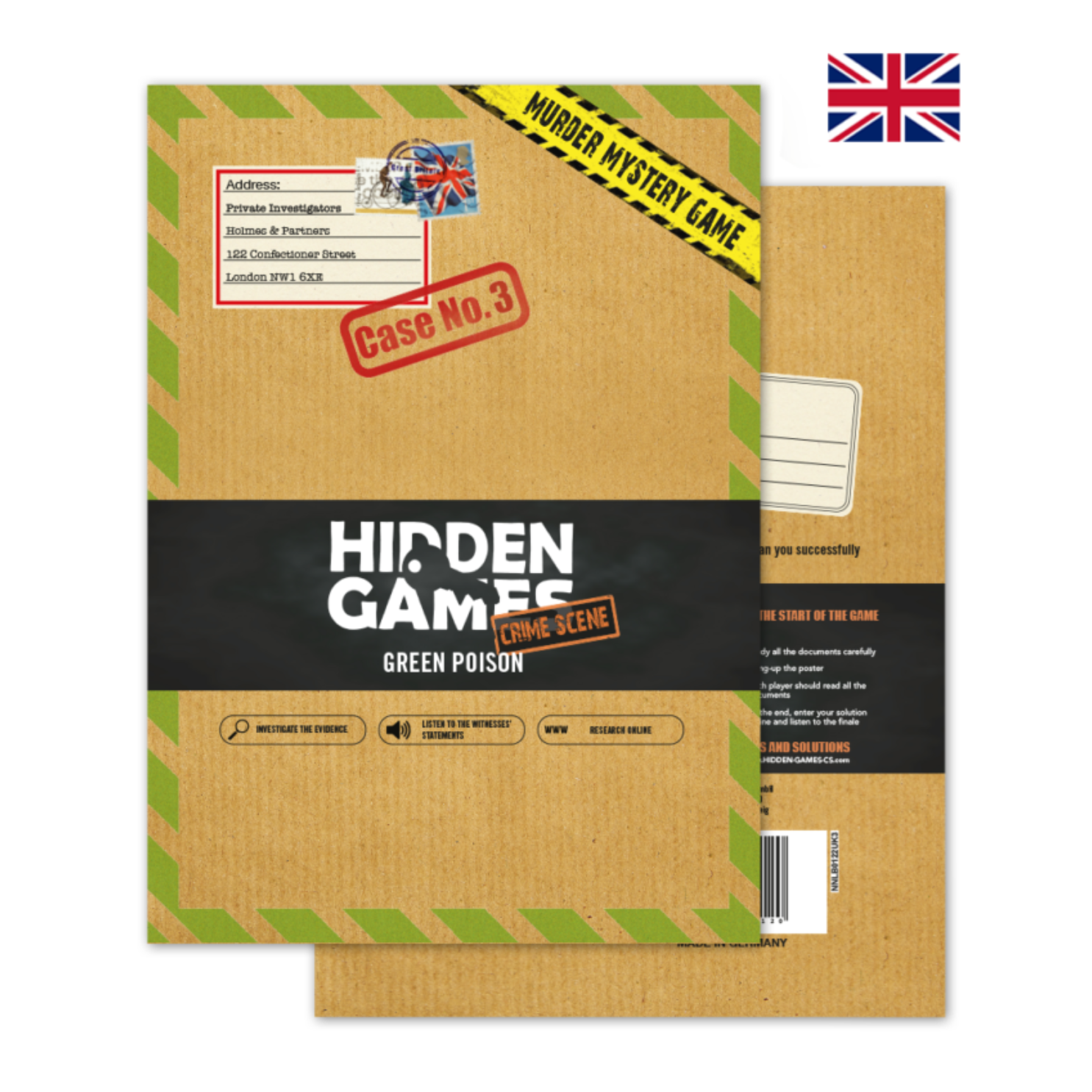 Billede af Hidden Games Crime Scene: Case 3 - Green Poison