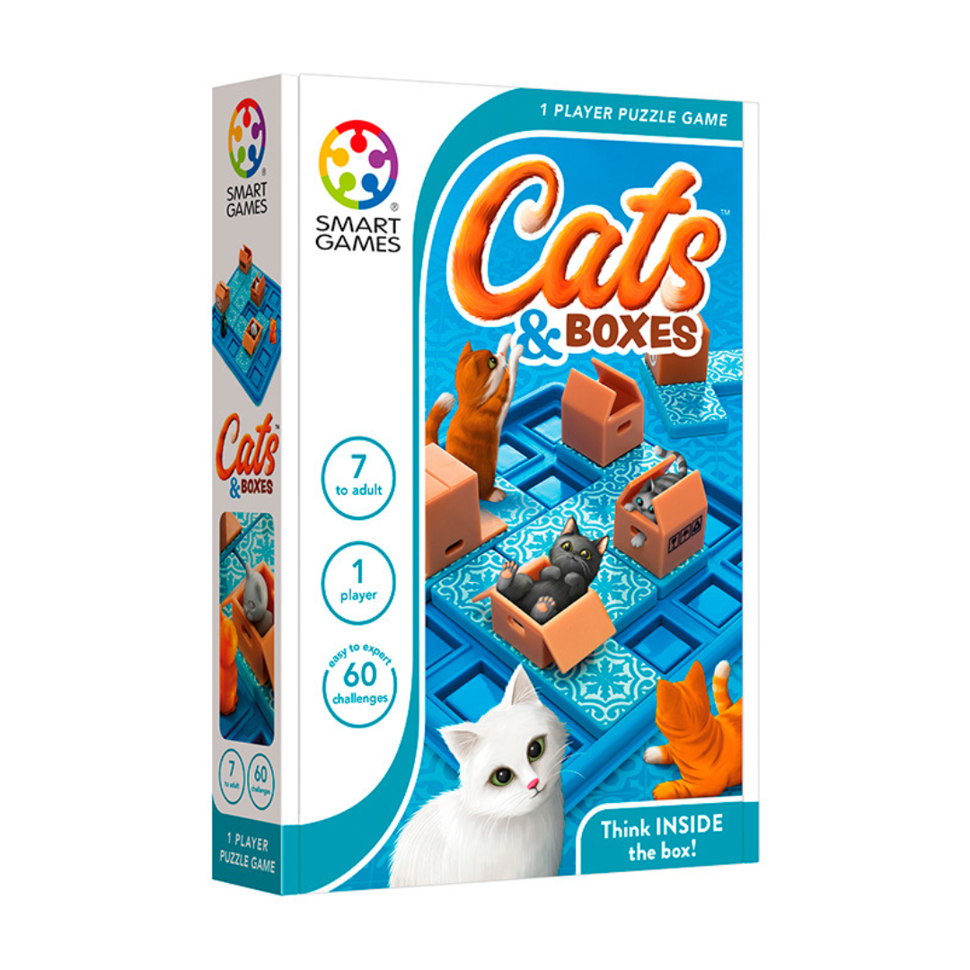 Se SmartGames - Cats & Boxes hos Lad-os-Spille.dk