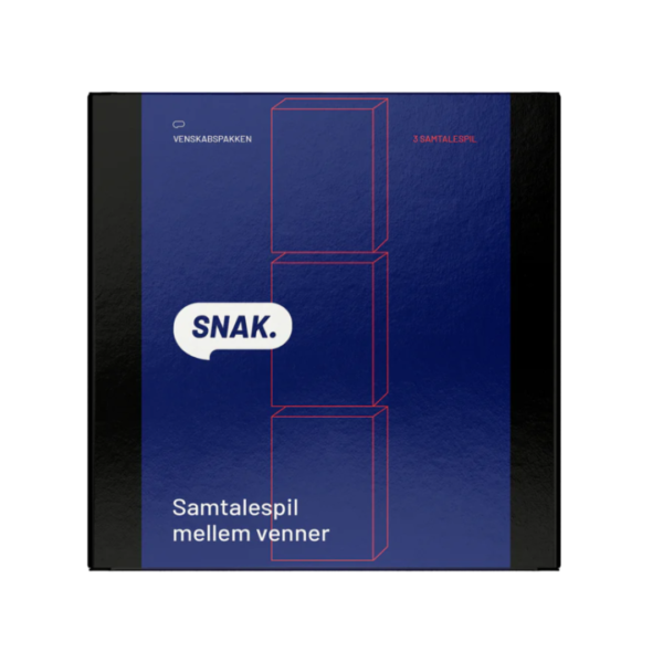 SNAKspil venskabspakken - samtalespil -selsakbsspil - lad-os-spille