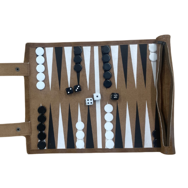 Backgammon rulle - rejseudgave - rejsespil - klassiske spil - lad-os-spille