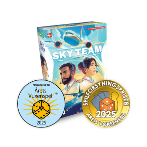 Sky Team dansk - aarets voksenspil 2025 - selskabsspil