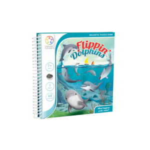 SmartGames Magnetbog - Flippin Dolphins - rejsespil - pocket games - boernespil (1)