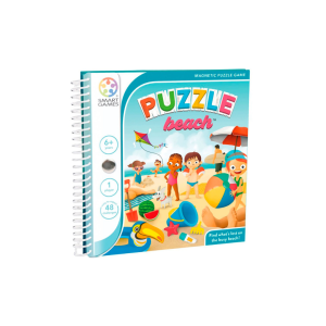 SmartGames Magnetbog - Puzzle Beach - magnetboeger - boernespil - rejsespil (1)