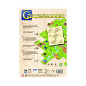 Carc Carcassonne Scandinavia - braetspil - familiespil - strategispil