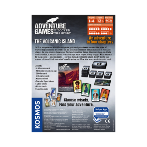 Adventure Games The Volcanic Island - mysteriespil - escape room spil