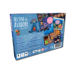 Heltene fra Avadore - Den Gyldne By - samarbejdsspil - boernespil - familiespil (2)