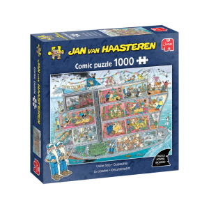 Jan van Haasteren - cruse ship 1000 brikker - puslespil