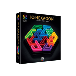 SmartGames - IQ Deluxe - Hexagon - hjernevrider og iq spil - solospil (1)