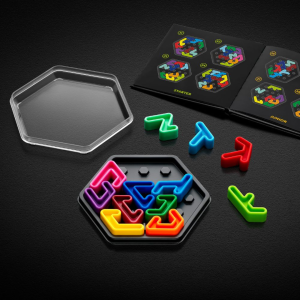 SmartGames - IQ Deluxe - Hexagon - hjernevrider og iq spil - solospil (2)