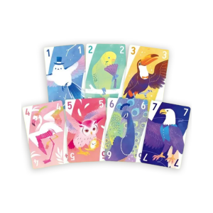 Birds kortspil - boernespil - familiespil - spil med fugle