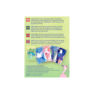 Birds kortspil - boernespil - familiespil - spil med fugle