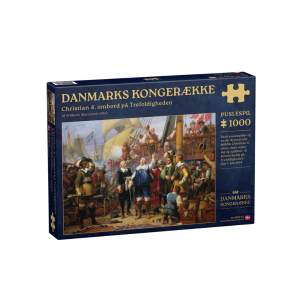 Puslespil - 1000 brikker - Christian 4. ombord på Trefoldigheden (1)