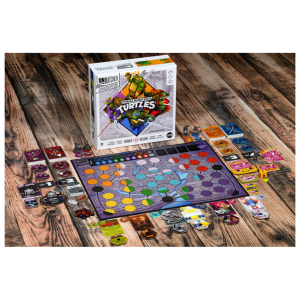 Unmatched Adventures – Teenage Mutant Ninja Turtles - strategispil - braetspil - familiespil - eventyrspil