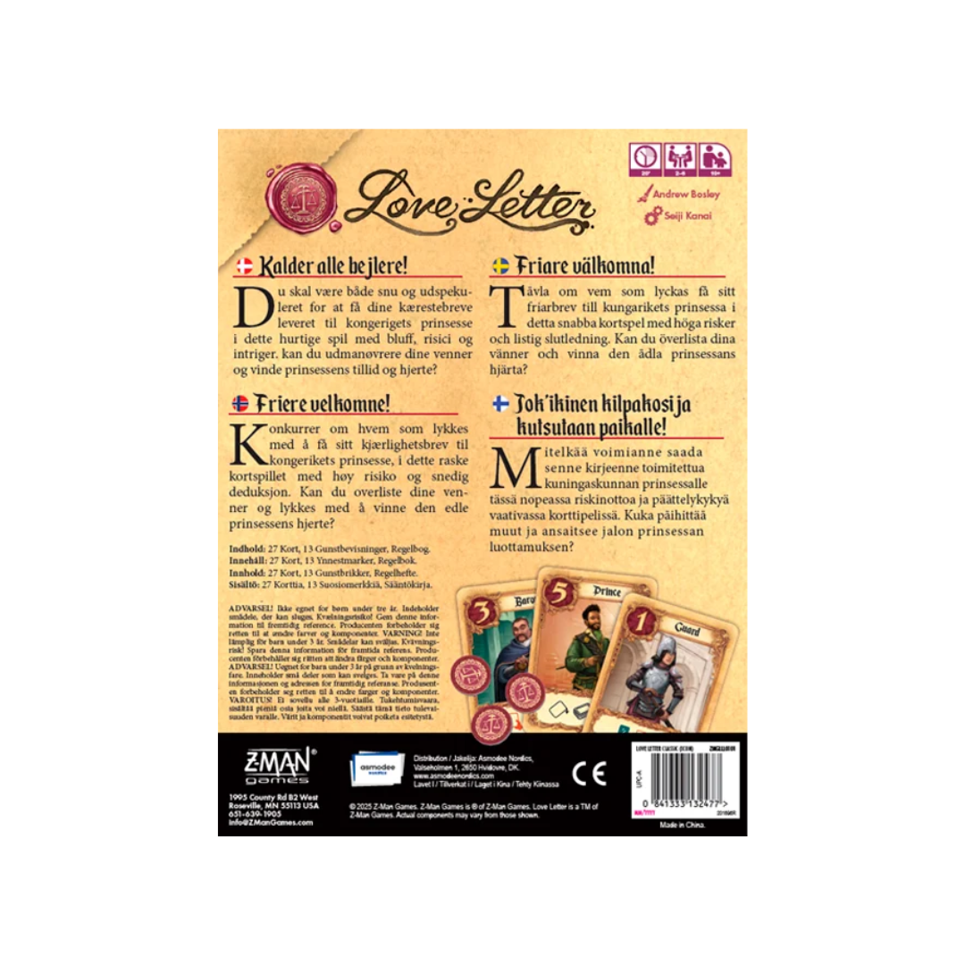 Love letter nordic - kortspil - familiespil - rejsespil - hurtige spil - under en time - boernespil (2)