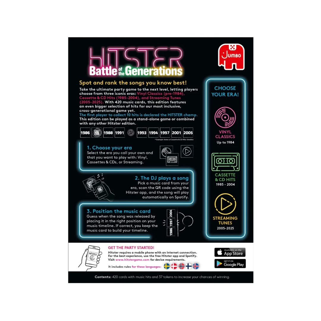 Hitster - Battle of the Generations - Billede 2